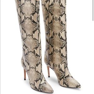 SCHUTZ MARYANA SNAKE PRINT BOOT